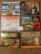 6 vintage military board games