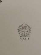Smith&Taylor Platinum band China set- 27 dinner plates salt and pepper
