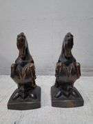 Horse bookends. 1d