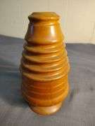 Carved wood bank
