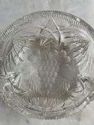 Vintage Crystal Bowl - Fruit theme