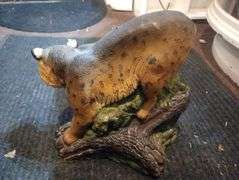 Bobcat candle