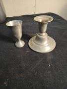 10 Pieces of pewter