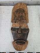 Vintage African Totem? Mask (BIN $200). FR