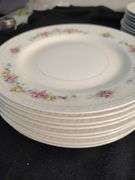 Homer Laughlin China 11 dinner plates, 9 small. plates & 9 bowls