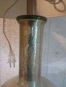 Glass lamp 28"