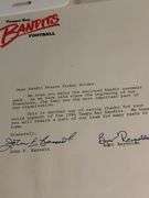 1982 Tampa Bay Bandits license plate and photograph