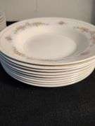 Homer Laughlin China 11 dinner plates, 9 small. plates & 9 bowls