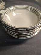 Smith& Taylor Platinum band China set- 24 bowls 6 plates