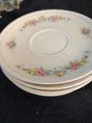 Homer Laughlin China 8 cups, 10 saucers, 5 berry bowls & 8 plates