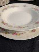 Homer Laughlin China 11 dinner plates, 9 small. plates & 9 bowls