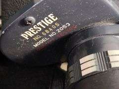 Prestige binoculars with case