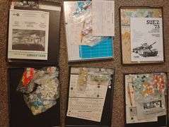 6 vintage military board games
