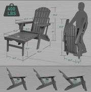 Adjustable Folding Adirondack Chair