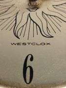 Westclox zodiac ceramic clock