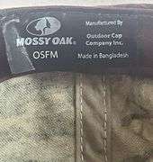 Cabela's Mossy Oak Camo Hat - Strap Back
