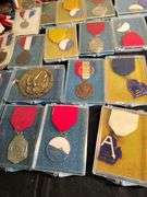 Swimming medals lots of them