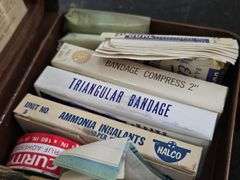 Vintage Metal First Aid Kit. 4C