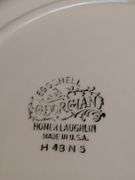 Homer Laughlin China 11 dinner plates, 9 small. plates & 9 bowls