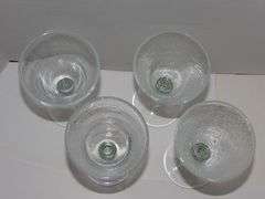 Bubble Glass Stemware
