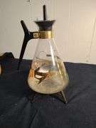 Vintage Crafe on burner Inland glass
