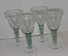 Bubble Glass Stemware