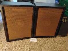 2 vintage 12 inch jensen 2 way look great and tested