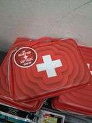 Nwt first aid bags, pencil pouch, and packing pouches. 1c