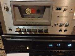 vintage sanyo RD5030 and technics sa-ex700 all tested fine