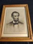 George Washington and Abe Lincoln prints