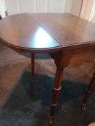 Small table with wheels 16"×12"×20"