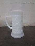 White glass assortment. 1b