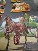 Vintage Halloween & Thanksgiving cardboard decorations