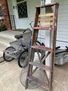 Vintage Galvanized Wire Fish Basket