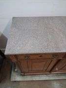 Locking Sideboard with shelving