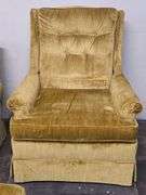 Vintage Chairs & Ottoman