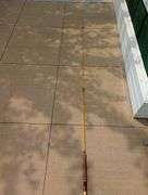 Vintage fishing pole in case