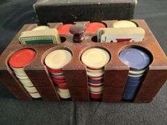 Vintage poker chips