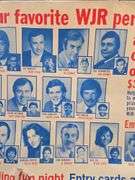 Vintage WJR Bowling Poster.