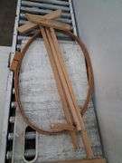 Quilters hoop on stand. 21a