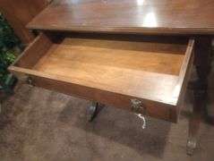 Drop leaf table with drawer 24"×15"×24"