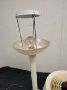 Rare Mid-Century modern Post Atomic age lightoller table lamp 22" tall
