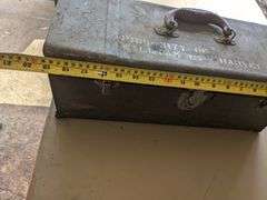 Steel Toolbox Fold out with content 19"