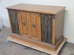 Vintage Cabinet Radio