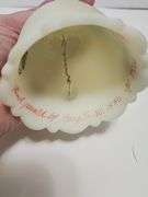 GLOWS Fenton yellow custard satin limited edition bell