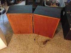 2 vintage 12 inch jensen 2 way look great and tested