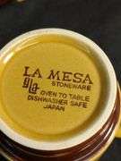 Le Mesa Stoneware 10 cups 9 saucer & creamer