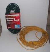 Brand New 40 ft 16ga. Extension Cord + older 50 ft Extension Cord
