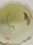 GLOWS Fenton yellow custard satin limited edition bell