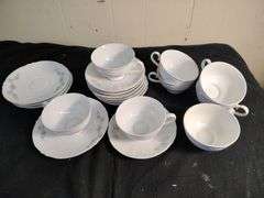 Bavaria China 8 cups 12 saucers